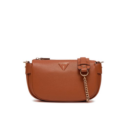Torebka Guess HWBG95 19170 Brązowy ze sklepu eobuwie.pl w kategorii Listonoszki - zdjęcie 183545548