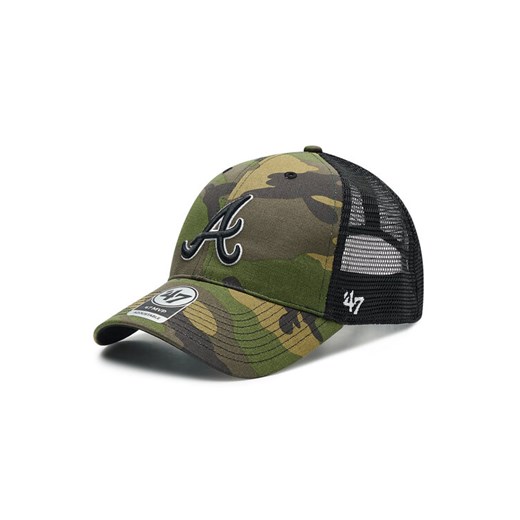 Czapka z daszkiem 47 Brand MLB Atlanta Braves Branson Trucker B-CBRAN01GWP-CMB 47 Brand 00 eobuwie.pl