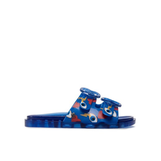 Klapki Melissa Mini Melissa Wide + Capetos In 33651 Niebieski ze sklepu eobuwie.pl w kategorii Klapki dziecięce - zdjęcie 183545728
