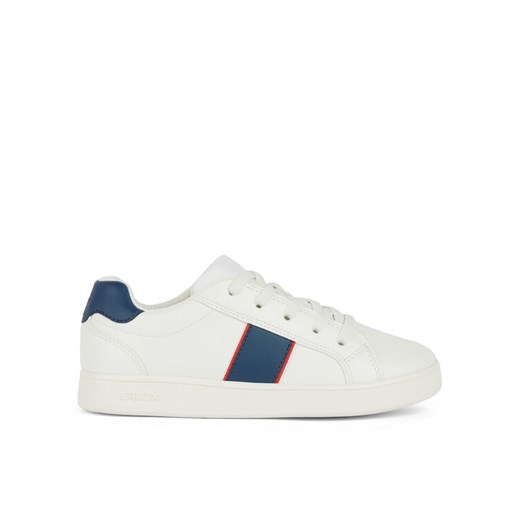 Sneakersy Geox J Eclyper Boy J36LSB 05411 C0899 D Biały ze sklepu eobuwie.pl w kategorii Trampki dziecięce - zdjęcie 183545765