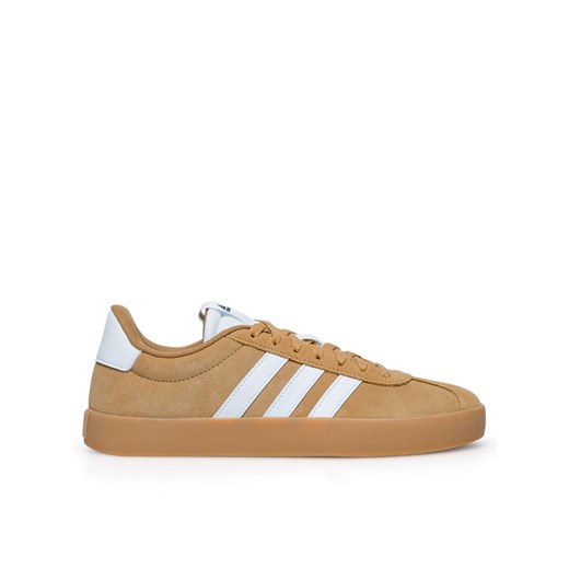 Sneakersy adidas VL COURT 3.0 ID9183 Brązowy ze sklepu eobuwie.pl w kategorii Buty sportowe damskie - zdjęcie 183545795