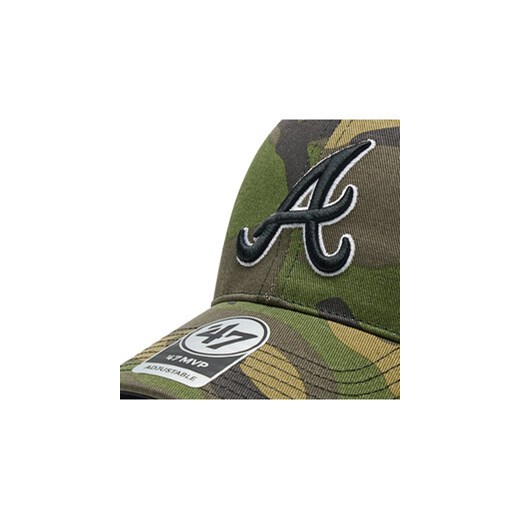 Czapka z daszkiem 47 Brand MLB Atlanta Braves Branson Trucker B-CBRAN01GWP-CMB 47 Brand 00 eobuwie.pl