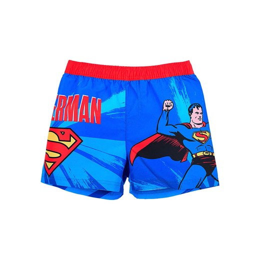 Superman Szorty kąpielowe &quot;Super-Man&quot; w kolorze niebiesko-czerwonym ze sklepu Limango Polska w kategorii Kąpielówki chłopięce - zdjęcie 183549328