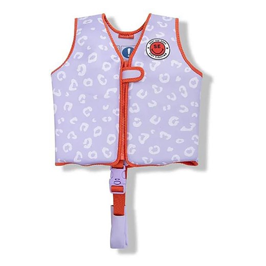 Swim Essentials Kamizelka &apos;&apos;Lila Leopard&apos;&apos; do pływania - 3+ ze sklepu Limango Polska w kategorii Odzież dla niemowląt - zdjęcie 183549459