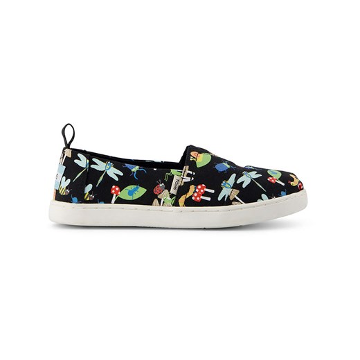 TOMS Slippersy w kolorze czarnym ze sklepu Limango Polska w kategorii Trampki dziecięce - zdjęcie 183549768