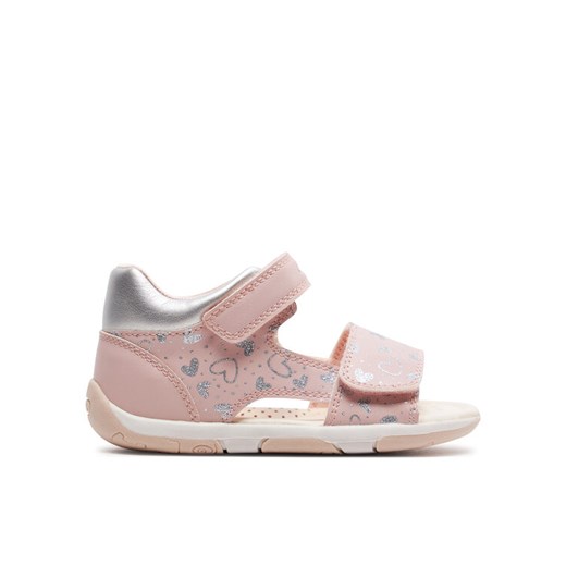 Sandały Geox B Sandal Tapuz Girl B450YA 054AJ C8237 Różowy ze sklepu eobuwie.pl w kategorii Sandały dziecięce - zdjęcie 183549895