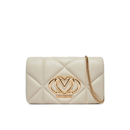 LOVE MOSCHINO Torebka JC4043PP1MLC0110 Écru ze sklepu MODIVO w kategorii Listonoszki - zdjęcie 183550448