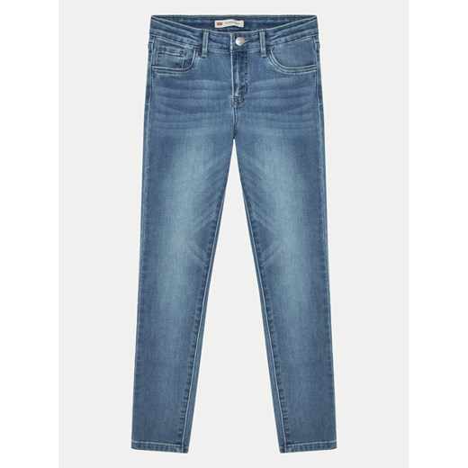 Levi's® Jeansy 710 4E2702-M8F Czarny Slim Fit ze sklepu MODIVO w kategorii Spodnie dziewczęce - zdjęcie 183550557