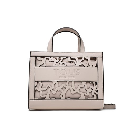 TOUS Torebka Shopping M. Amaya K Shock 2001660743 Beżowy ze sklepu MODIVO w kategorii Kuferki - zdjęcie 183551389