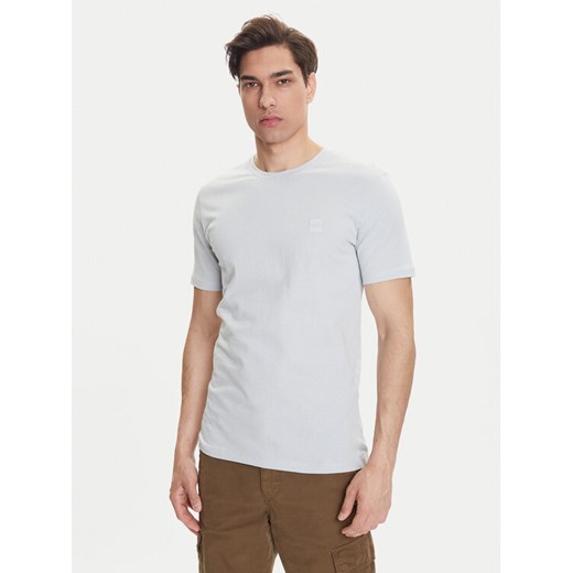 BOSS T-Shirt Tales 50508584 Szary Regular Fit ze sklepu MODIVO w kategorii T-shirty męskie - zdjęcie 183551445