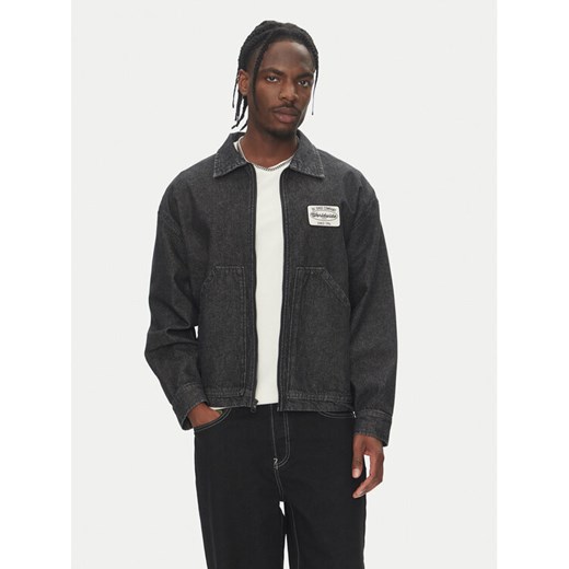 DC Kurtka jeansowa Pit Crew Jacket ADYJK03206 Czarny Boxy Fit ze sklepu MODIVO w kategorii Kurtki męskie - zdjęcie 183551587