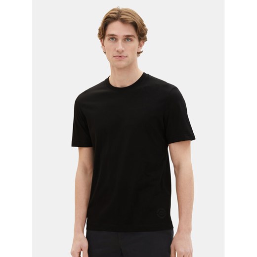 Tom Tailor Komplet 2 t-shirtów 1037741 Czarny Regular Fit ze sklepu MODIVO w kategorii T-shirty męskie - zdjęcie 183551616