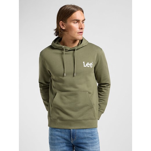LEE MĘSKA BLUZA LEE WOBBLY LEE HOODIE MERCANTILE GREEN 112364106 ze sklepu YouNeedit.pl w kategorii Bluzy męskie - zdjęcie 183553235
