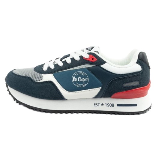 Buty Lee Cooper LCW-25-03-3387M granatowe niebieskie ze sklepu ButyModne.pl w kategorii Buty sportowe męskie - zdjęcie 183553777