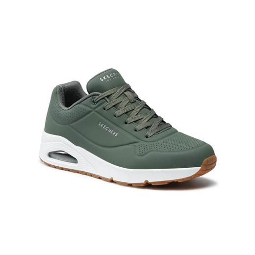 Sneakersy Skechers Stand On Air 52458/OLV Zielony ze sklepu eobuwie.pl w kategorii Buty sportowe męskie - zdjęcie 183555228