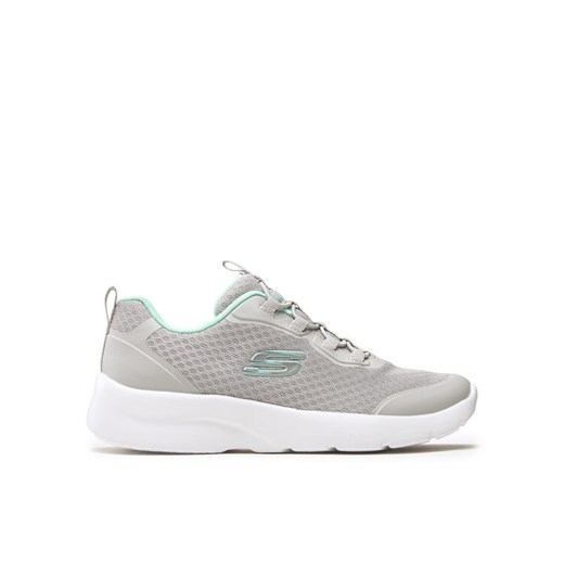 Sneakersy Skechers Social Orbit 149691/GYAQ Szary ze sklepu eobuwie.pl w kategorii Buty sportowe damskie - zdjęcie 183555236