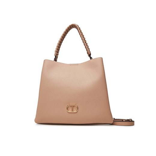 Torebka TWINSET 251TD8062 Beżowy ze sklepu eobuwie.pl w kategorii Torby Shopper bag - zdjęcie 183555325
