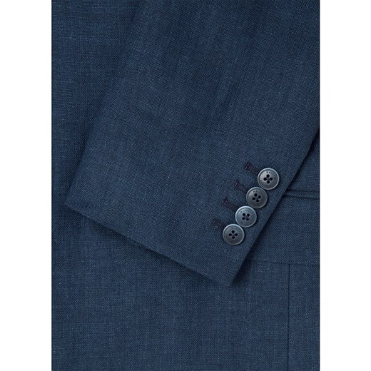 Hackett London Lniany blezer w kolorze granatowym Hackett London 48 wyprzedaż Limango Polska