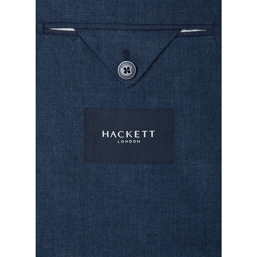 Hackett London Lniany blezer w kolorze granatowym Hackett London 48 Limango Polska okazja