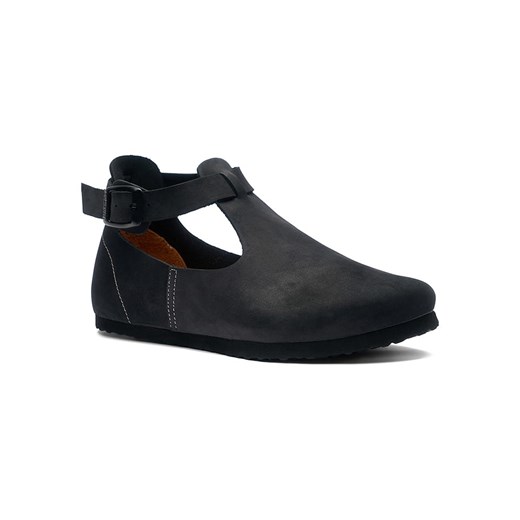 Comfortfusse Skórzane baleriny w kolorze czarnym ze sklepu Limango Polska w kategorii Balerinki - zdjęcie 183556267