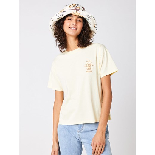 Rip Curl Koszulka w kolorze żółtym ze sklepu Limango Polska w kategorii Bluzki damskie - zdjęcie 183556299