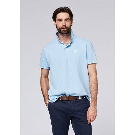 Polo Sylt Koszulka polo w kolorze błękitnym Polo Sylt 3XL Limango Polska okazyjna cena