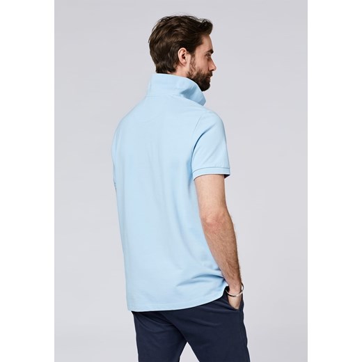 Polo Sylt Koszulka polo w kolorze błękitnym Polo Sylt XL promocja Limango Polska