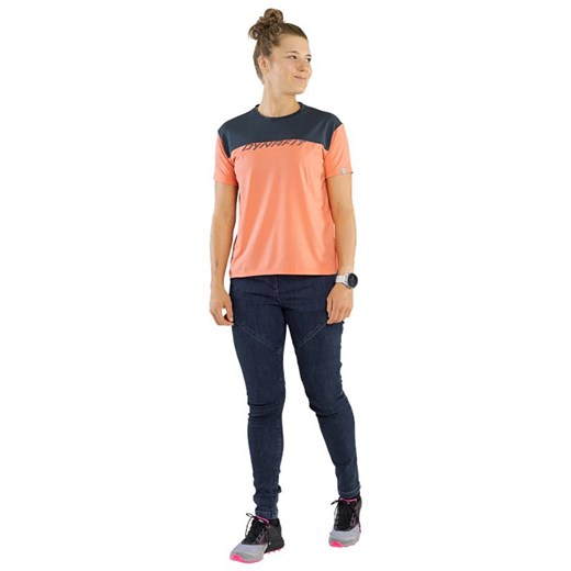 DYNAFIT Koszulka funkcyjna &quot;DRIRELEASE&quot; w kolorze łososiowo-czarnym Dynafit XS promocja Limango Polska