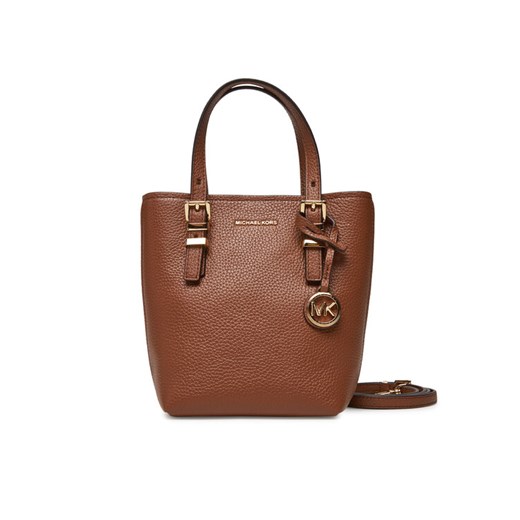 Torebka MICHAEL Michael Kors Quinn 32S5GQNC0L Brązowy ze sklepu eobuwie.pl w kategorii Torby Shopper bag - zdjęcie 183557398
