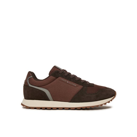 Sneakersy Tommy Hilfiger New Runner Eva Trainers FM0FM05454 Brązowy Tommy Hilfiger 44 eobuwie.pl