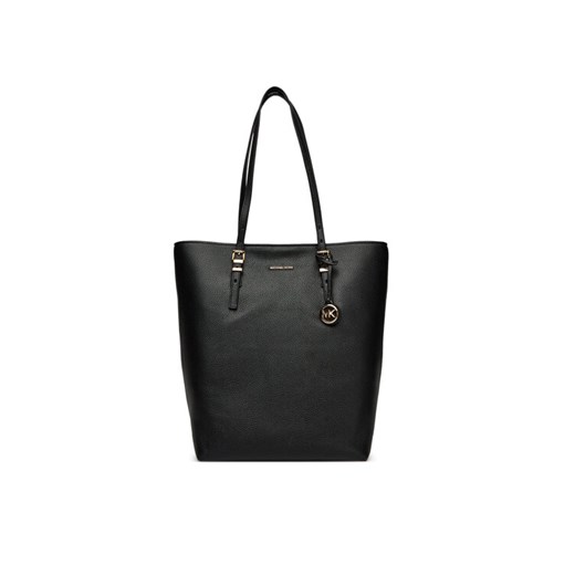 Torebka MICHAEL Michael Kors Quinn 30S5GQNT3L Czarny ze sklepu eobuwie.pl w kategorii Torby Shopper bag - zdjęcie 183557467