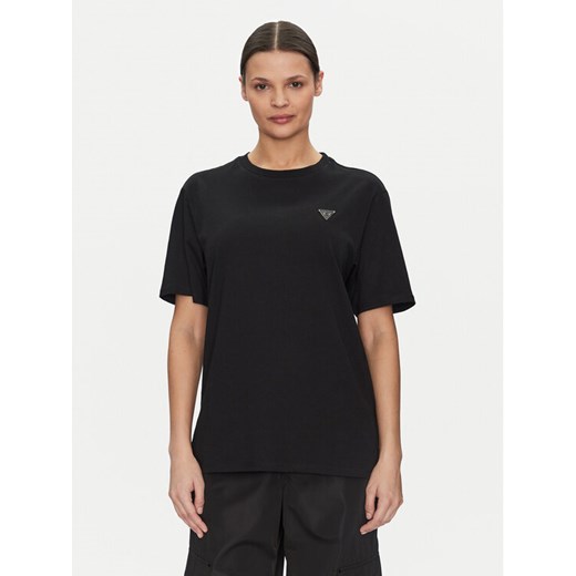 Guess T-Shirt F3GI00 K8HM0 Czarny Regular Fit ze sklepu MODIVO w kategorii T-shirty męskie - zdjęcie 183558335