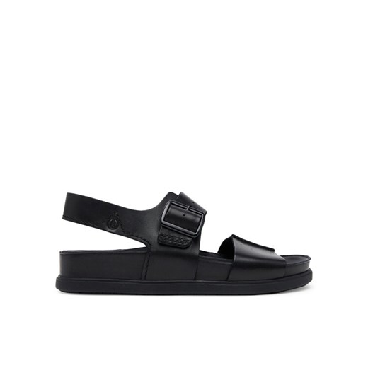 Clarks Sandały Torford Strap 26180896 Czarny ze sklepu MODIVO w kategorii Sandały męskie - zdjęcie 183558366