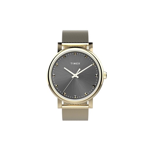Timex Zegarek Transcend TW2W19500 Złoty ze sklepu MODIVO w kategorii Zegarki - zdjęcie 183558409