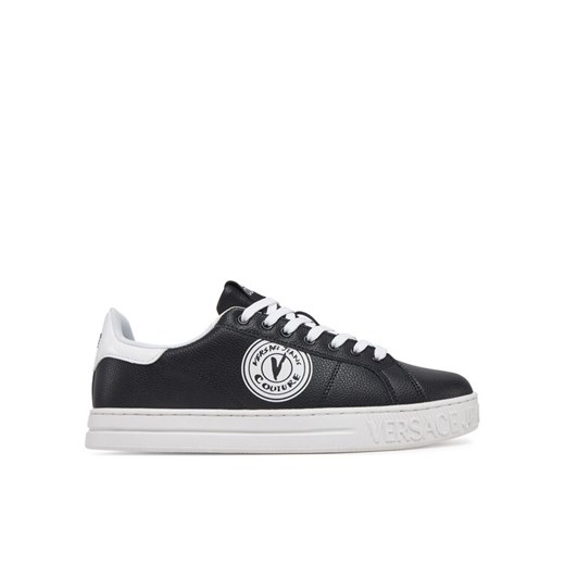 Versace Jeans Couture Sneakersy 78YA3SK1 Czarny ze sklepu MODIVO w kategorii Buty sportowe męskie - zdjęcie 183558426
