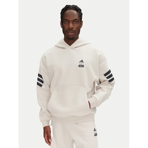 adidas Bluza Star Wars The Mandalorian™ JI5719 Beżowy Regular Fit ze sklepu MODIVO w kategorii Bluzy męskie - zdjęcie 183558428