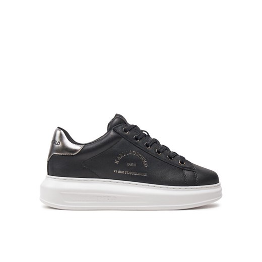 KARL LAGERFELD Sneakersy KL62538K Czarny ze sklepu MODIVO w kategorii Buty sportowe damskie - zdjęcie 183558445