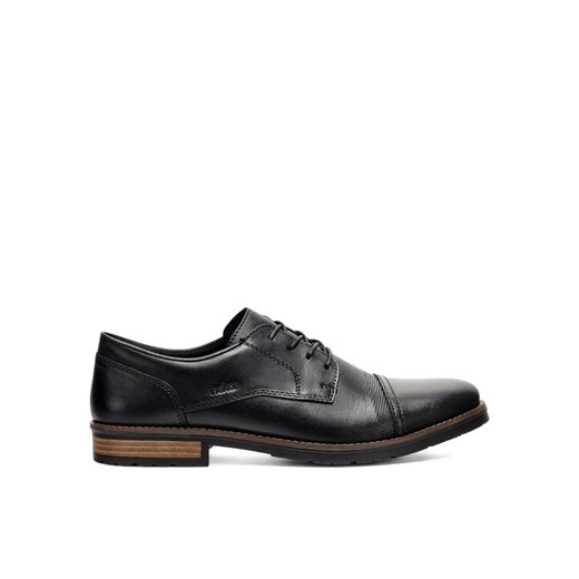 Rieker Półbuty 14607-00 Czarny ze sklepu MODIVO w kategorii Buty eleganckie męskie - zdjęcie 183558599