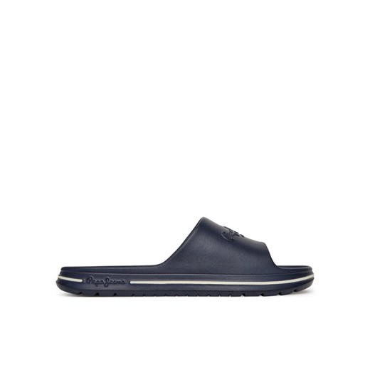 Pepe Jeans Klapki Beach Slide M PMS70159 Granatowy ze sklepu MODIVO w kategorii Klapki męskie - zdjęcie 183558605