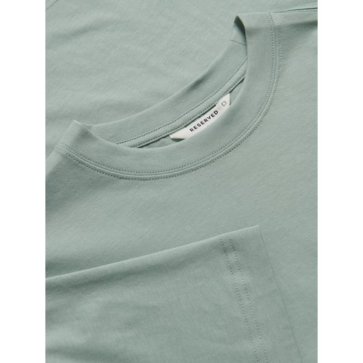 T-shirt męski Reserved z krótkim rękawem z bawełny 