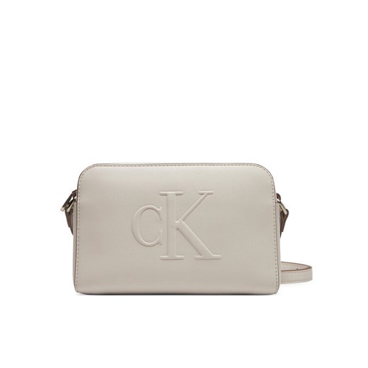 Calvin Klein Jeans Torebka Sculpted Ew Camera Bag20 LV04K3036G Écru 00 MODIVO