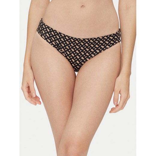 BOSS Dół od bikini Bb Monogram 50535285 Czarny Regular Fit ze sklepu MODIVO w kategorii Stroje kąpielowe - zdjęcie 183562297