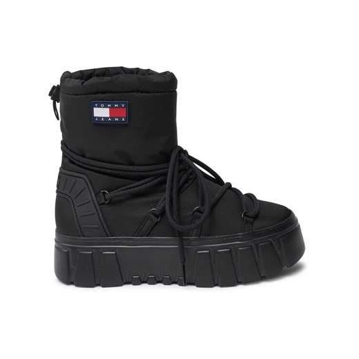Tommy Jeans Śniegowce EN0EN02601 Czarny ze sklepu MODIVO w kategorii Śniegowce damskie - zdjęcie 183562349