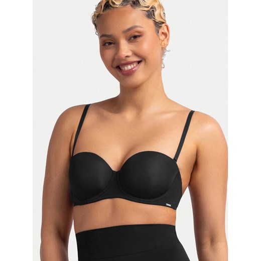 Dorina Biustonosz bardotka Michelle FXBA0012MI121 Czarny ze sklepu MODIVO w kategorii Biustonosze - zdjęcie 183562375