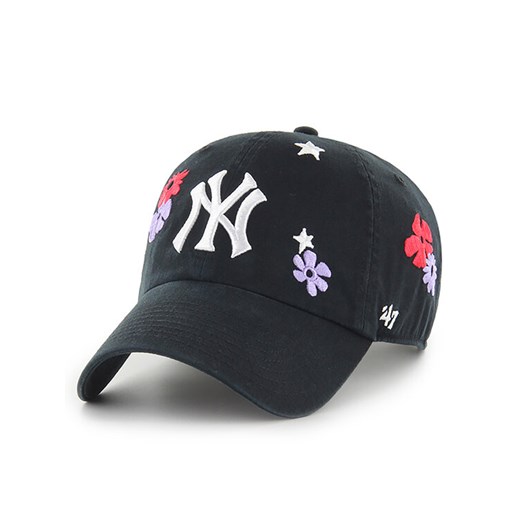 47 Brand Czapka z daszkiem MLB New York Yankees B-FLRAC17GWS Czarny ze sklepu MODIVO w kategorii Czapki z daszkiem damskie - zdjęcie 183562376