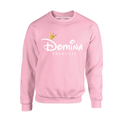 Bluza w stylu Disney Princess - Domina (różowa) mybaze-com rozowy bawełna