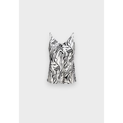 Satynowy top w czarno-biały wzór Molton 38 Molton