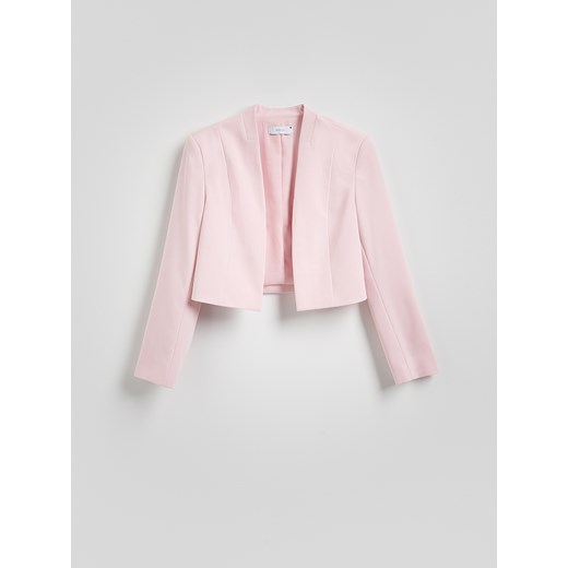 Reserved - Krótka marynarka - pastelowy róż Reserved XXL Reserved