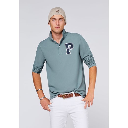 Polo Sylt Koszulka polo w kolorze turkusowym ze sklepu Limango Polska w kategorii T-shirty męskie - zdjęcie 183570896