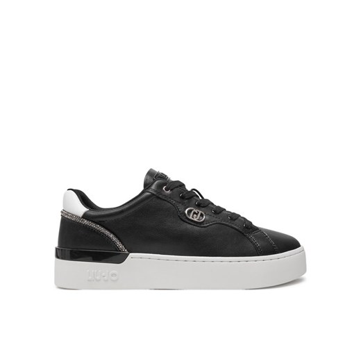 Sneakersy Liu Jo Silvia 95 BF4021 P0102 Czarny ze sklepu eobuwie.pl w kategorii Buty sportowe damskie - zdjęcie 183572656
